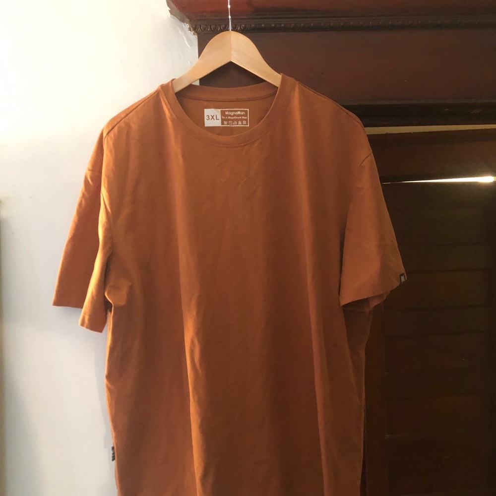 Vans Men's Short Sleeve Crew T-Shirt - Rust Brown